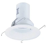 Elco El511 White 5" Metal Splay Baffle For 75w Bulbs. Fixed Price $17.90.