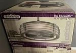 Fanimation The Beckwith 23in Brushed Nickel Ceiling Fan 5-blade Light + Remote. Fixed Price $152.50.