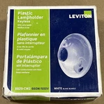 Leviton 8829-cw2 Keyless Box Mount Stanard Lampholder Fixture Socket 120v White. Fixed Price $11.98.
