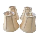 4 Cloth Wire Silk/cloth Chandelier Lampshade Clip On Tan /taupe. Fixed Price $22.43.