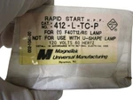 Magnetek Ballast 120v 412-l-tc-p Nsmp. Fixed Price $24.00.