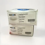 (2) Nicor 19502wh 4 R20 White Baffle Trim Kits (17d3). Fixed Price $18.99.