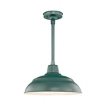 Millennium Lighting R Series 1 Light 17" Warehouse Shade, Green - Rwhs17-sg. Fixed Price $179.90.