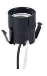 B&p Lamp Phenolic Sockets With U-clip And Wire Leads. Fixed Price $10.09.