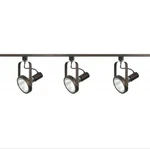 Nuvo Lighting Tk362 3 Light 3/4"w H-track Track Kit - Bronze. Fixed Price $45.00.