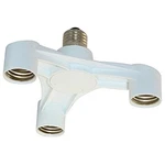 Abi 3 To 1 Light Socket E26 Splitter Base Adapter For Led Bulbs White. Fixed Price $20.99.