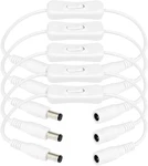 Gebildet 5pcs 12v Led Strip Light Inline On/off Switch Cable Dc Jack (5.5x2.1mm). Fixed Price $10.58.