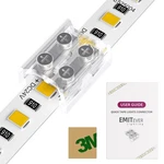 Emitever Led Strip Connectors,12 Packs Tape Light Connector 2 Pin Solderl.... Fixed Price $26.73.