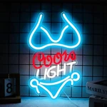 Jfllamp Bikini Crs Light Neon Signs For Wall Decor Lights Business L.... Fixed Price $36.04.