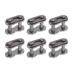 Uxcell 6pcs #40 Chain Master Connector Link Roller, 1/2" Pitch Carbon Steel. Fixed Price $11.99.