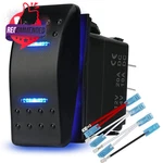 Hokaaer Waterproof Rocker Switch Toggle On-off-on 12v/20a 24v/10a 7pin Dpdt.... Fixed Price $15.19.