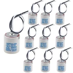 Rextin 10pcs Ceramic Standard Medimun Screw Base Socket E26 E27 Bulb Holders. Fixed Price $25.68.