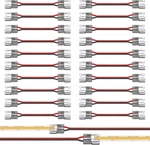 20 Pack Cob Led Connectors, 2 Pins 8mm Solderless Crystal Connector 15cm Double. Fixed Price $14.70.