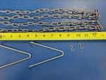 Howard Lighting Hf 2cv Fixture Accessory 2-2' #2 Trade Sz Chain /vclip/s Hooks. Fixed Price $10.50.