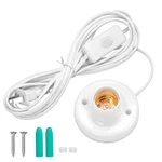 1 Pcs 9.84 Ft Light Socket With Cord E26/ E27 Bulb On/off Swit. Fixed Price $19.06.