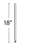 Minkaaire Dr518-cl 18" Ceiling Fan Downrod For Dr5 Series And 10 Ft Ceilings. Fixed Price $19.50.