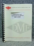 Factory Dmf Railroader Rail Gear Rw-1420 Installation And Parts / Service Manual. Fixed Price $48.71.