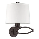 Livex Lighting Swing Arm Wall Lamp In Bronze. Fixed Price $179.99.