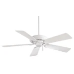 Minka Aire F568-wh Supra 52" Uni-pack 5 Blade Indoor Ceiling Fan, White. Fixed Price $45.00.