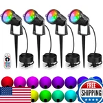 Ourleeme Lawn Flood Light Stake 2-in-1 Waterproof Outdoor Remote Landscape Spotl. Fixed Price $68.69.