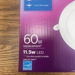 Philips 6 In. White Canless Selectable Cct Led Recessed Light Kit. Fixed Price $27.99.