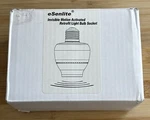 Esenlite 2-pack Invisible Motion Activated Retrofit Smart Bulb Sockets In White. Fixed Price $47.99.