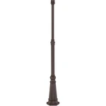 Quoizel Po9140 Bronze 7 Foot Outdoor Post With Decorative Base. Fixed Price $359.99.