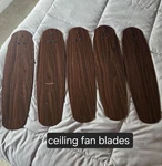 Hunter Ceiling Fan Blades 22inch 53001-530 Dark Brown. Fixed Price $44.00.
