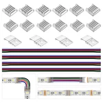 Smd 5 Pin 12mm 0.47in Width Transparent Connector Kit 4xgapless Solderless 8pcs. Fixed Price $15.55.