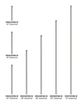 Hinkley Lighting 990048f 48"l Downrod For Ceiling Fans - Nickel. Fixed Price $60.00.