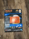 Halo Rl 4 In. Canless Recessed Led Downlight, 600/900lm, 5cct, D2w, 120v, Dm. Fixed Price $15.00.
