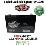 Teledyne Big Beam S610-sl Replacement Interstate Battery 6v 12ah F1. Fixed Price $37.99.