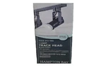 New Hampton Bay 1-light Track Head, Black Medium Based 1004 612 988. Fixed Price $14.00.
