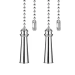 Metal Ceiling Fan Pull Chain Set, Decorative Pendant Extension.... Fixed Price $13.20.
