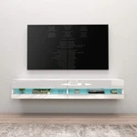 Meble Furniture Vigo New 180 Modern High Gloss Tv Stand Led Lights Engineere. Fixed Price $220.45.