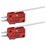 Heschen Micro Switch, V-153-1c25, Spdt, Long Hinge Lever, 20a 250vac, 2 Red. Fixed Price $8.98.