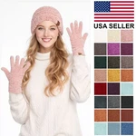 C.c Exclusive Women's Eco Friendly Chenille Winter Warm Solid Color Soft Gloves. Fixed Price $16.99.