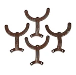 Set Of 4 Vintage 36 Ceiling Fan Blade Arm Bracket 70031 In Brown Hunter R&m. Fixed Price $39.99.