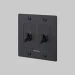 Buster + Punch Light Switch 2g Toggle Linear With Logo Steel New. Fixed Price $300.99.