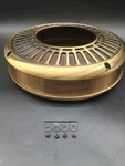 Casablanca Ceiling Fan Motor Housing Cover 12" Antique Brass 121017a Screws Clip. Fixed Price $99.95.