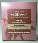 Bath & Body Works Comfort Vanilla Patchouli Wallflowers Oil Refill Bulbs 2-pack. Fixed Price $19.99.