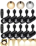 12w Zoomable Led Track Lighting Heads, 2700-6500k Adjustable H Type 10 Pack. Fixed Price $89.99.