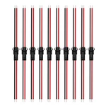 10 Pairs 2pin Jst Sm Female/male Connectors 15cm 22awg Wire For 5050 3528 563.... Fixed Price $11.25.