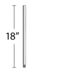 Minkaaire Ma Dr518 18" Ceiling Fan Downrod For Dr5 Series Fans. Fixed Price $36.00.