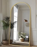 Antok Full Length Mirror, 76"x34" Floor Mirror With Stand, Hanging Mounted Mi.... Fixed Price $231.53.