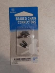 Westinghouse #77045 - 6pk Beaded Chain Connectors, Chrome. Fixed Price $2.50.