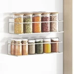 Roysili 2-pack Magnetic Spice Rack Refrigerator Shelf Kitchen Organizer White. Fixed Price $31.48.