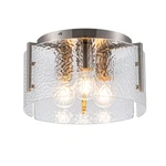 Mayna Modern Nickel Semi Flush Mount Ceiling Light Fixture 3-light Glass Shades. Fixed Price $115.92.