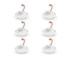 Juno 6pk Contractor Select Rb4s Matte 4-in Round Dimmable Downlight. Fixed Price $63.99.