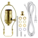 Emnooti Lamp Making Kit,make A 4 Colors- Antique Brass, Black, Gold, Silver. Fixed Price $22.50.